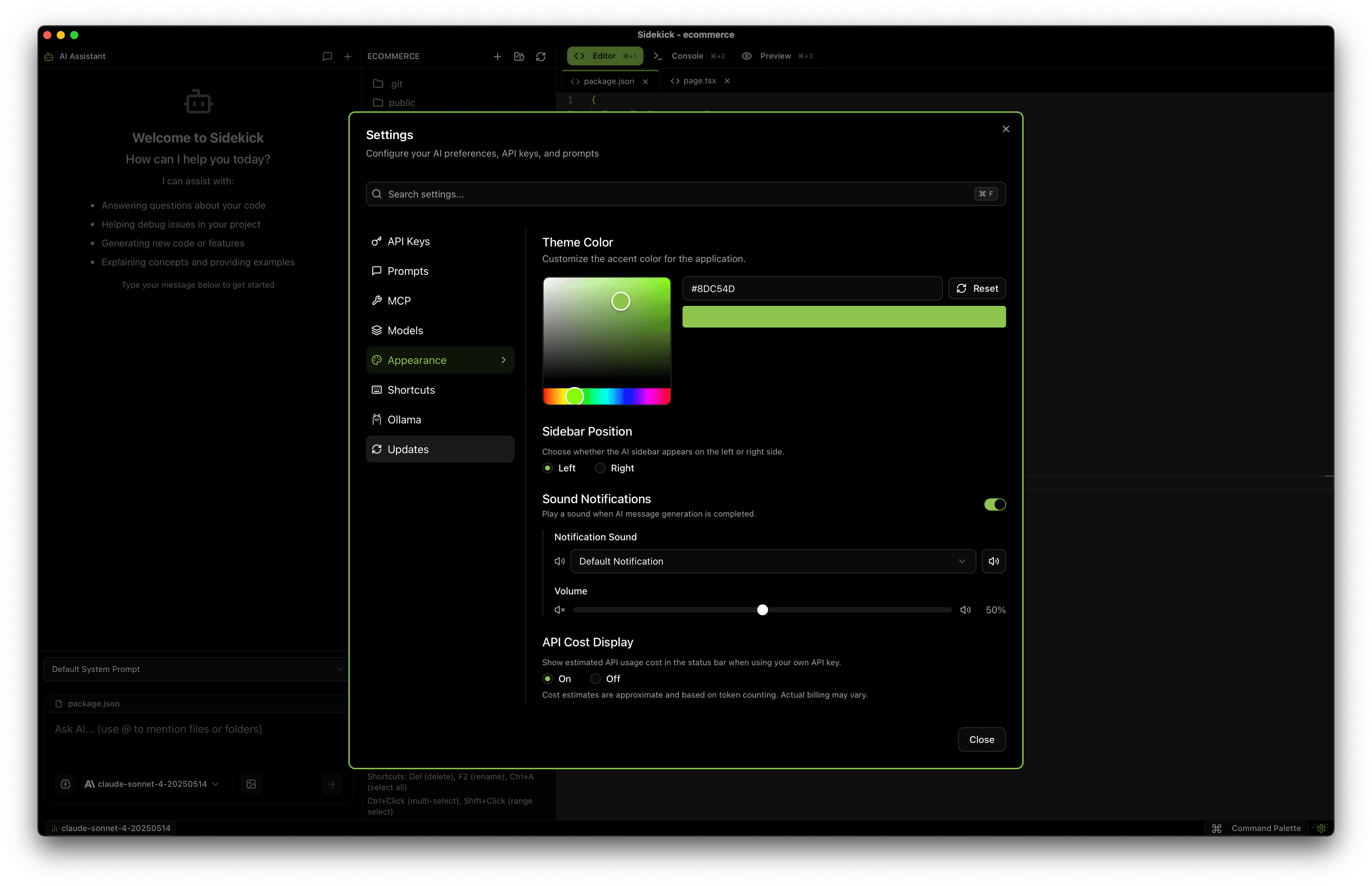Theme Customization